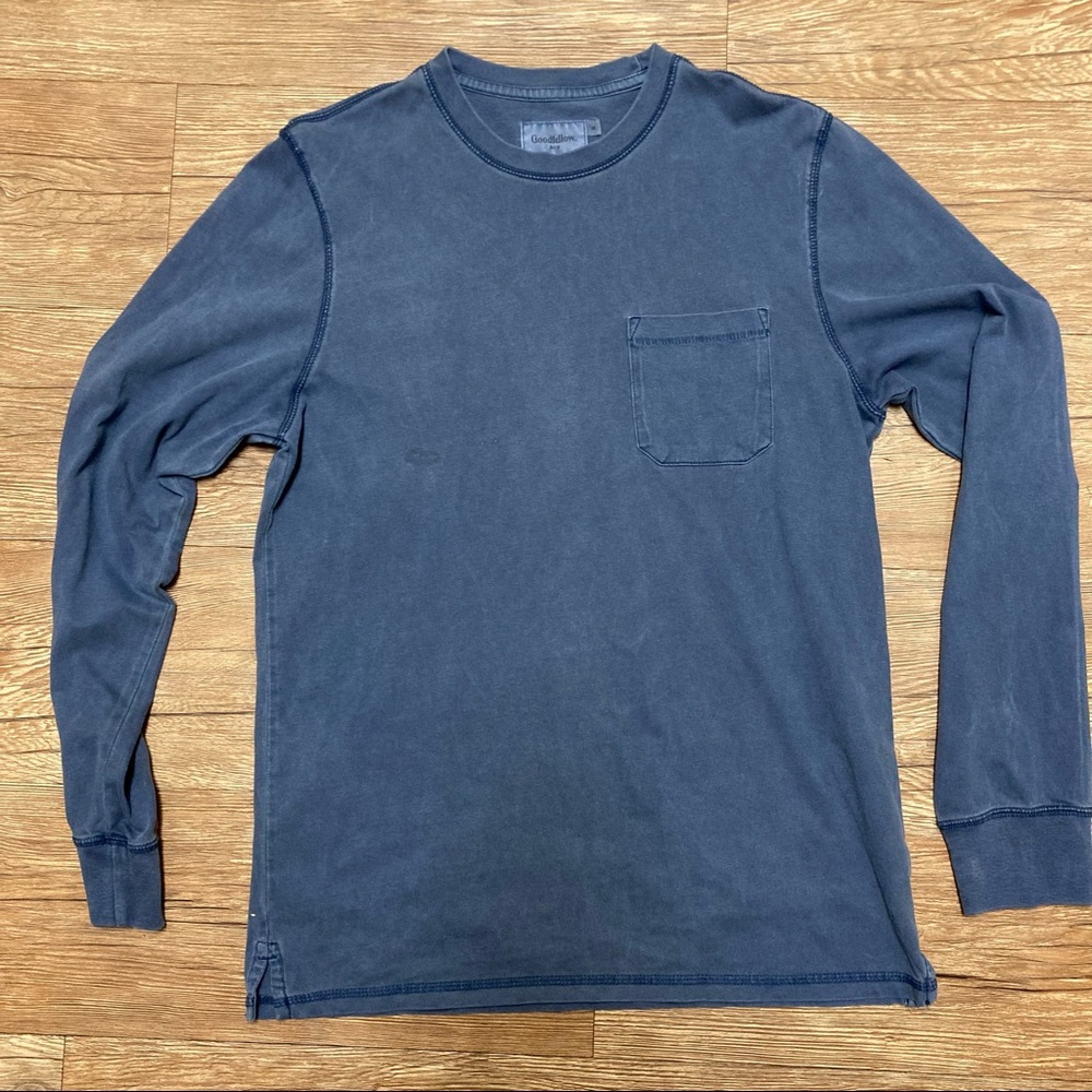 Long-sleeve Pocket Tee